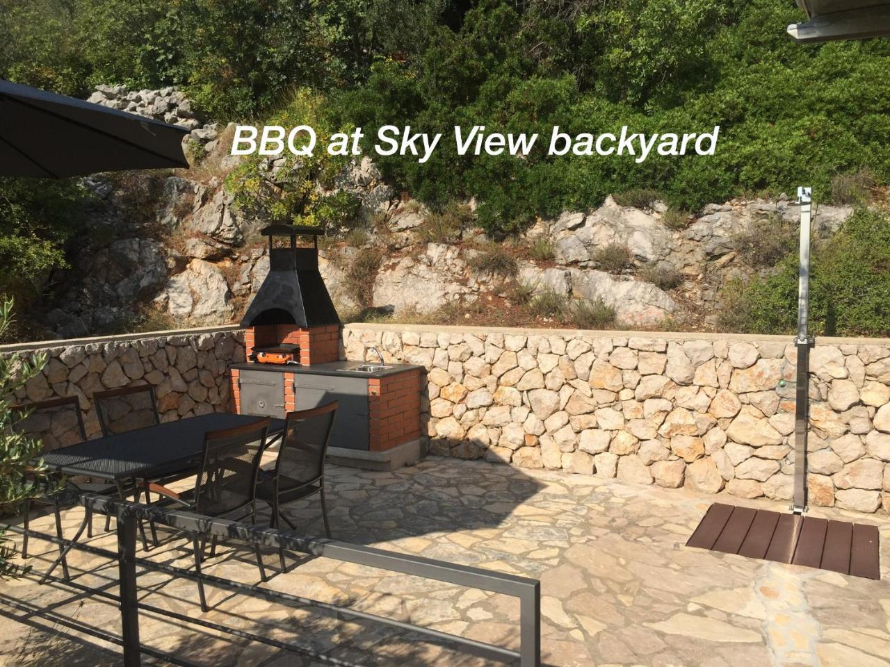 Gavza Sky View Apartment Cres Extérieur photo